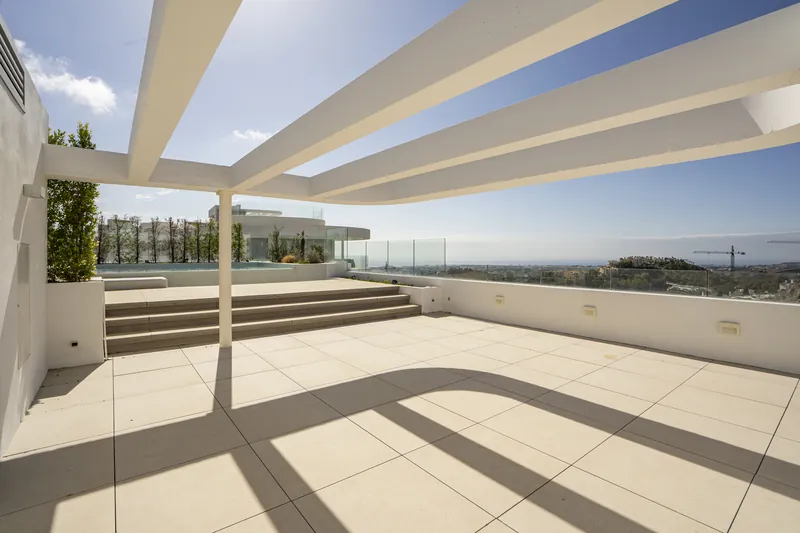 Photo: penthouse roof terrace. 4-bedroom penthouse